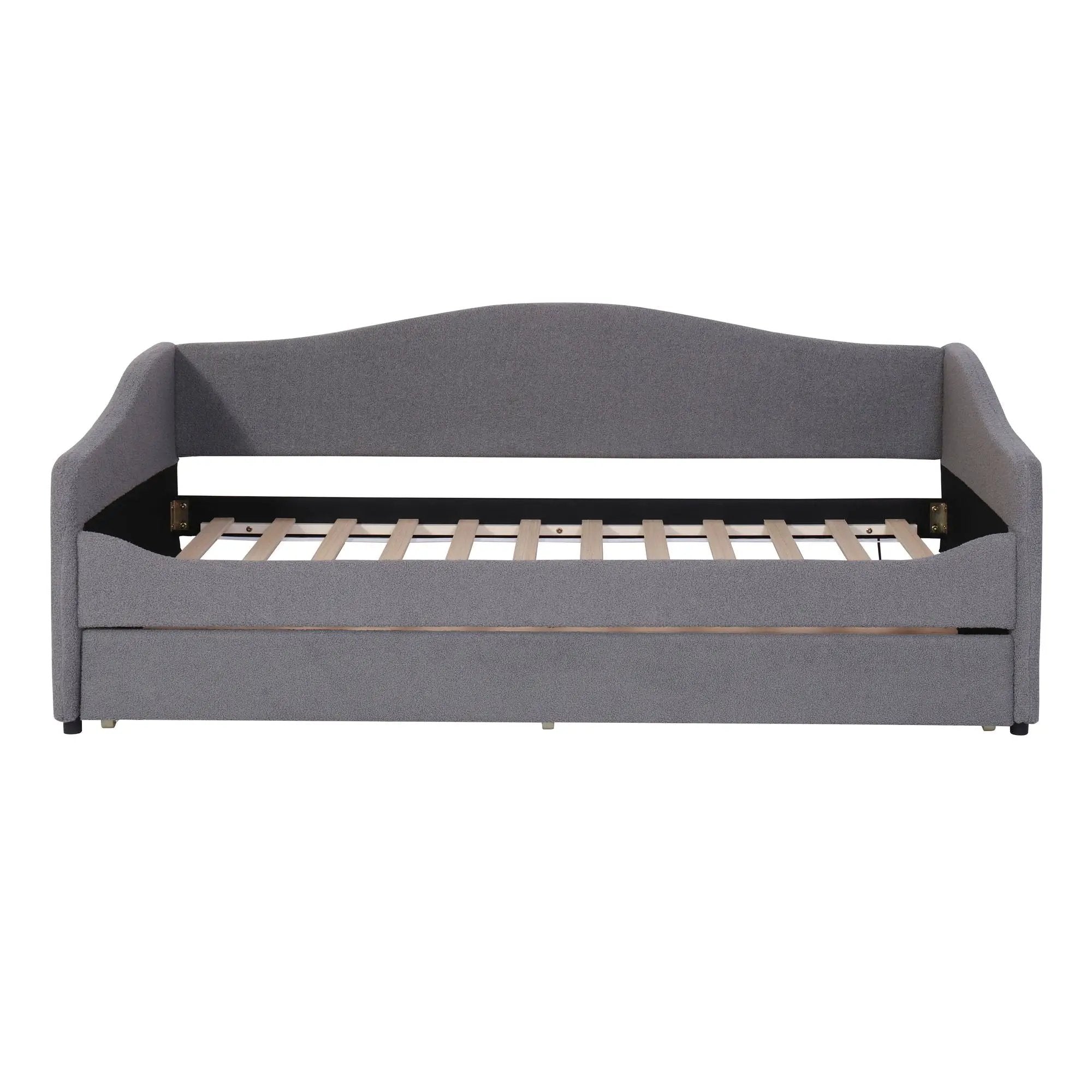 Design Upholstered Daybed With Light And Trundle by Unique Piece Furniture