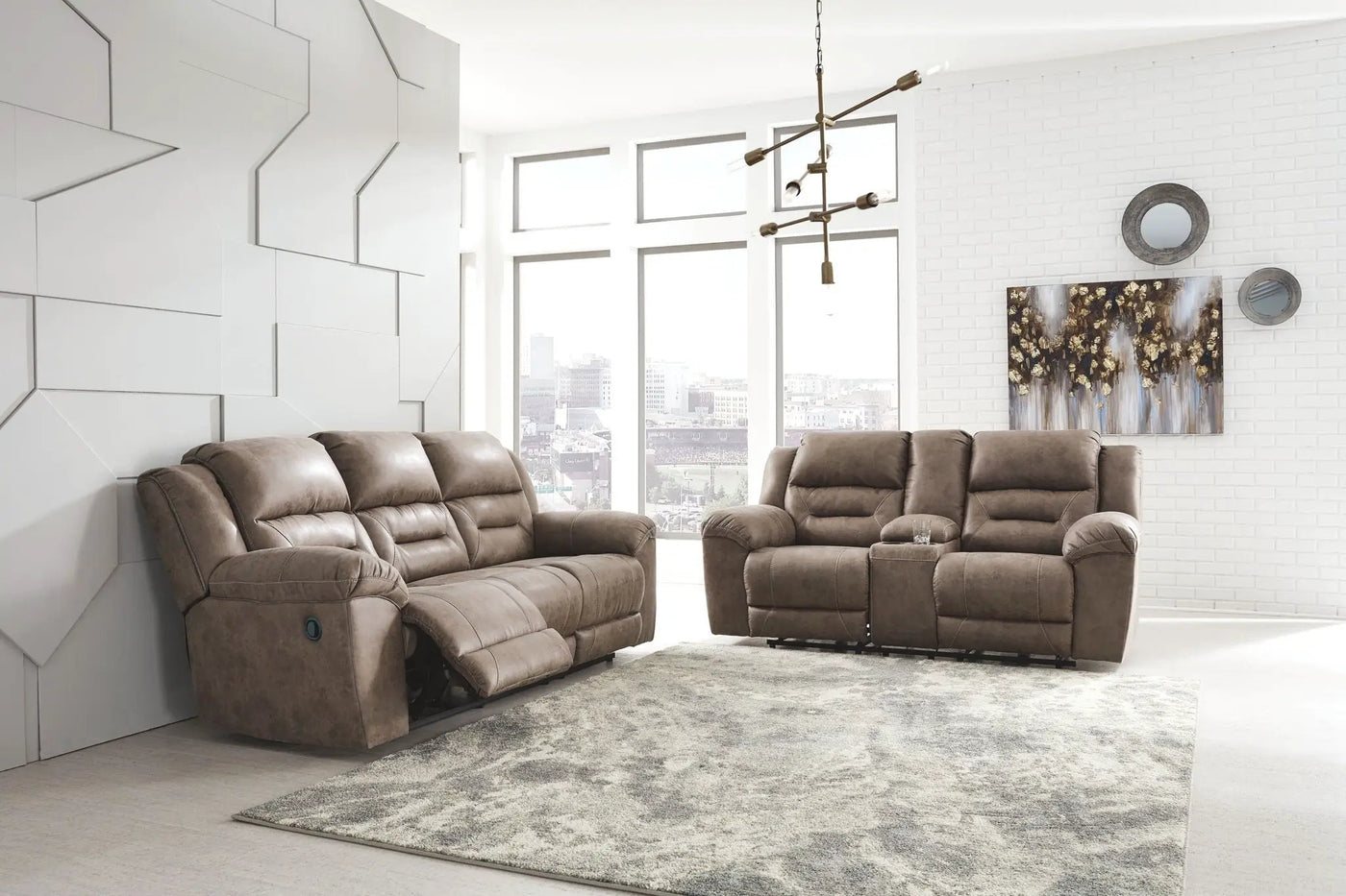 Stoneland - Reclining Living Room Set by Unique Piece Furniture