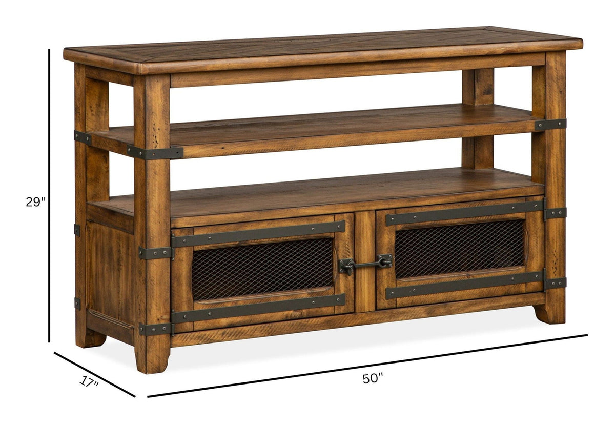 Chesterfield - Rectangular Sofa Table - Farmhouse Timber, photo 6 of 7
