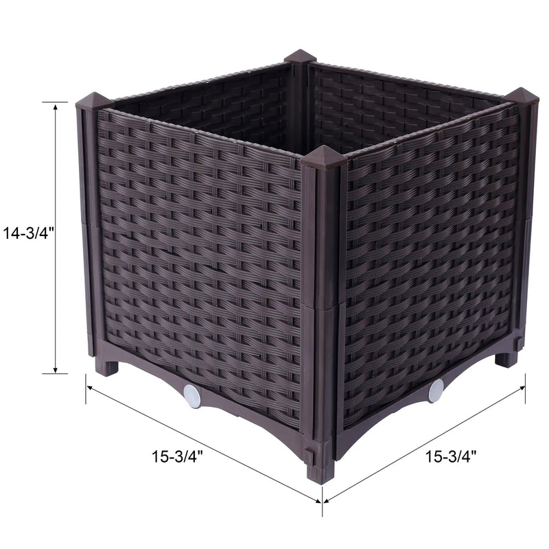 Deep Raised Garden Bed Planter Box by HouseOfZazla