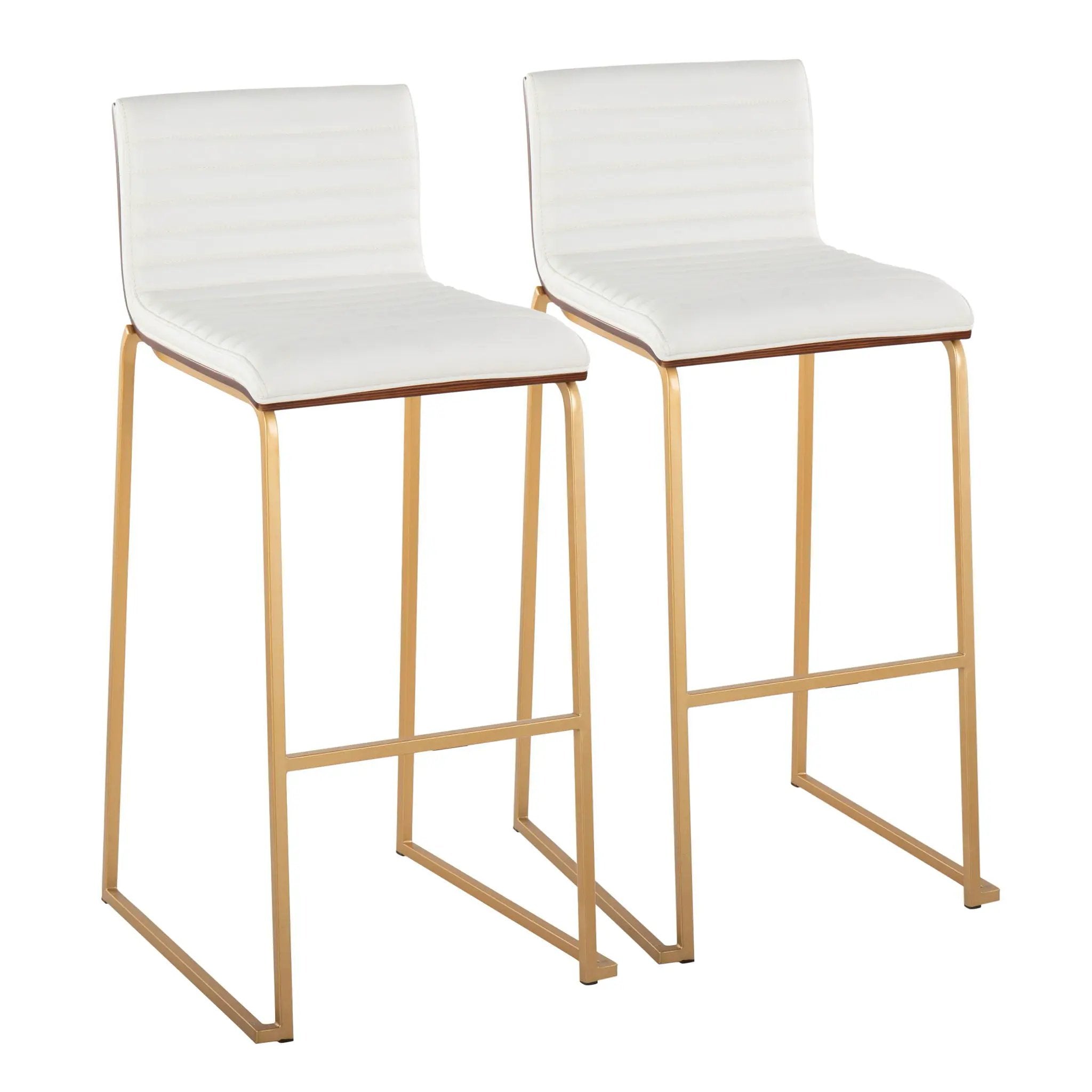 Mason Mara - Contemporary Versatile Desig Fixed Height Barstool (Set of 2) by Unique Piece Furniture