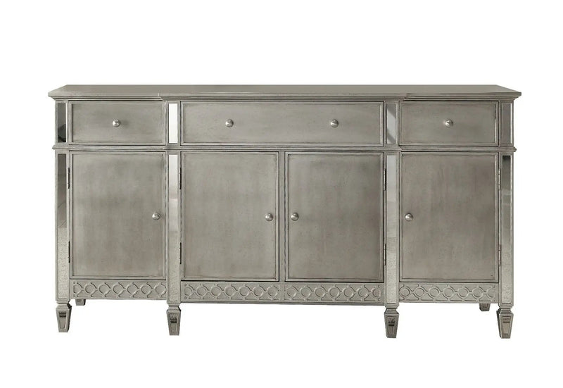 Kacela - Server - Mirrored & Champagne by Unique Piece Furniture