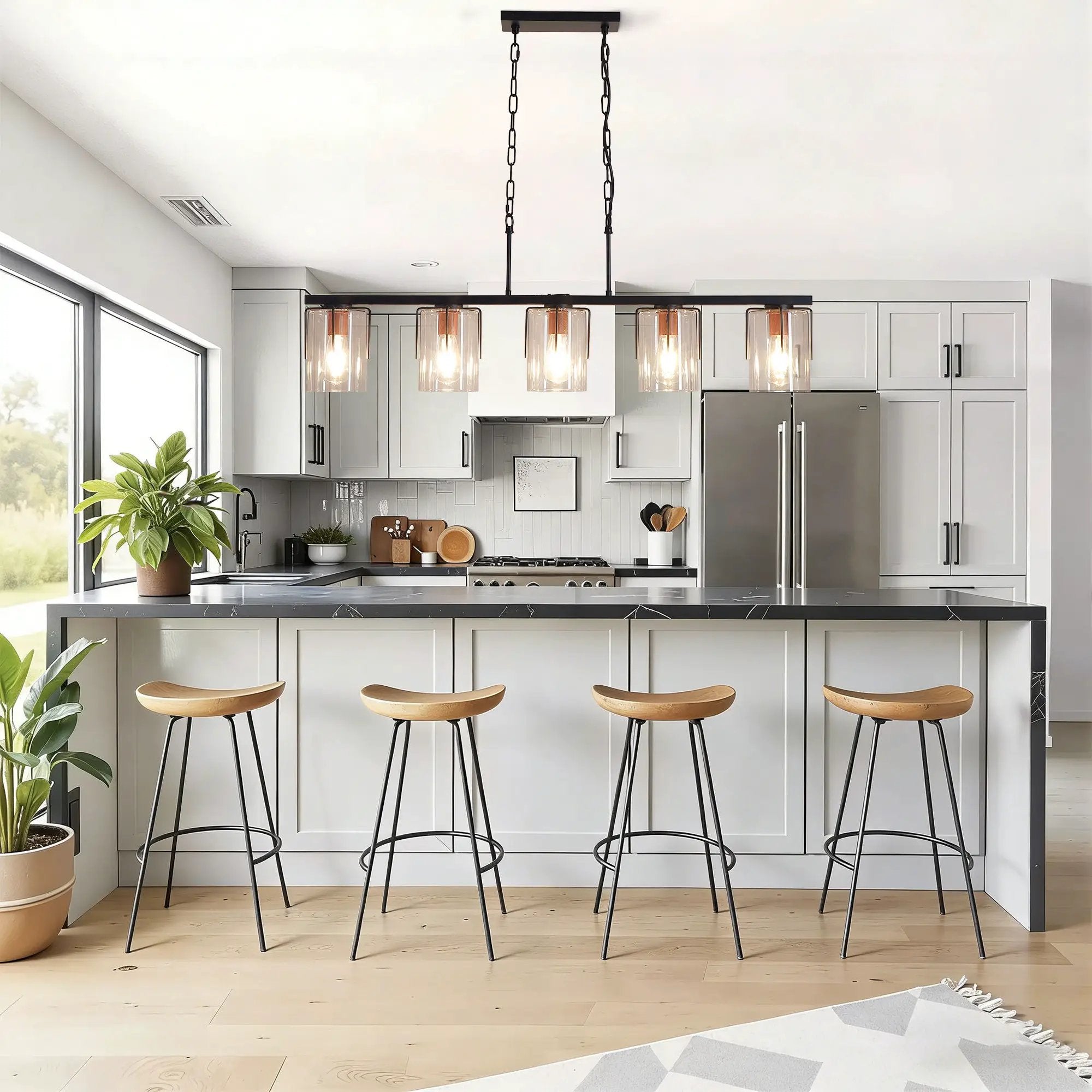Adjustable Pendant Lighting by Unique Piece Furniture