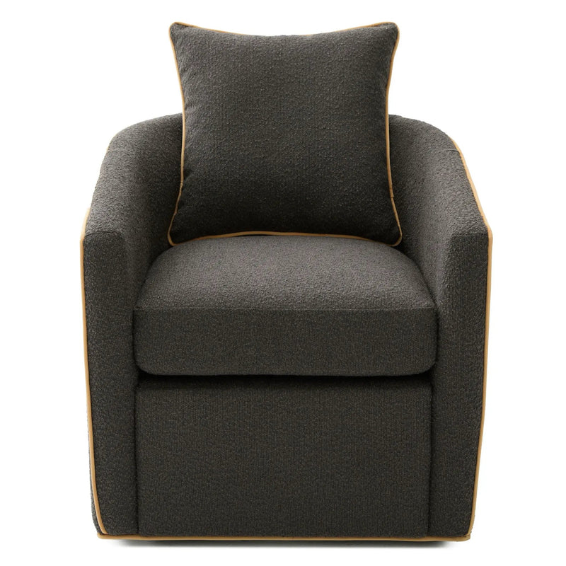 Swivel Accent Chair, Rotating Base, For Living Room by HouseOfZazla