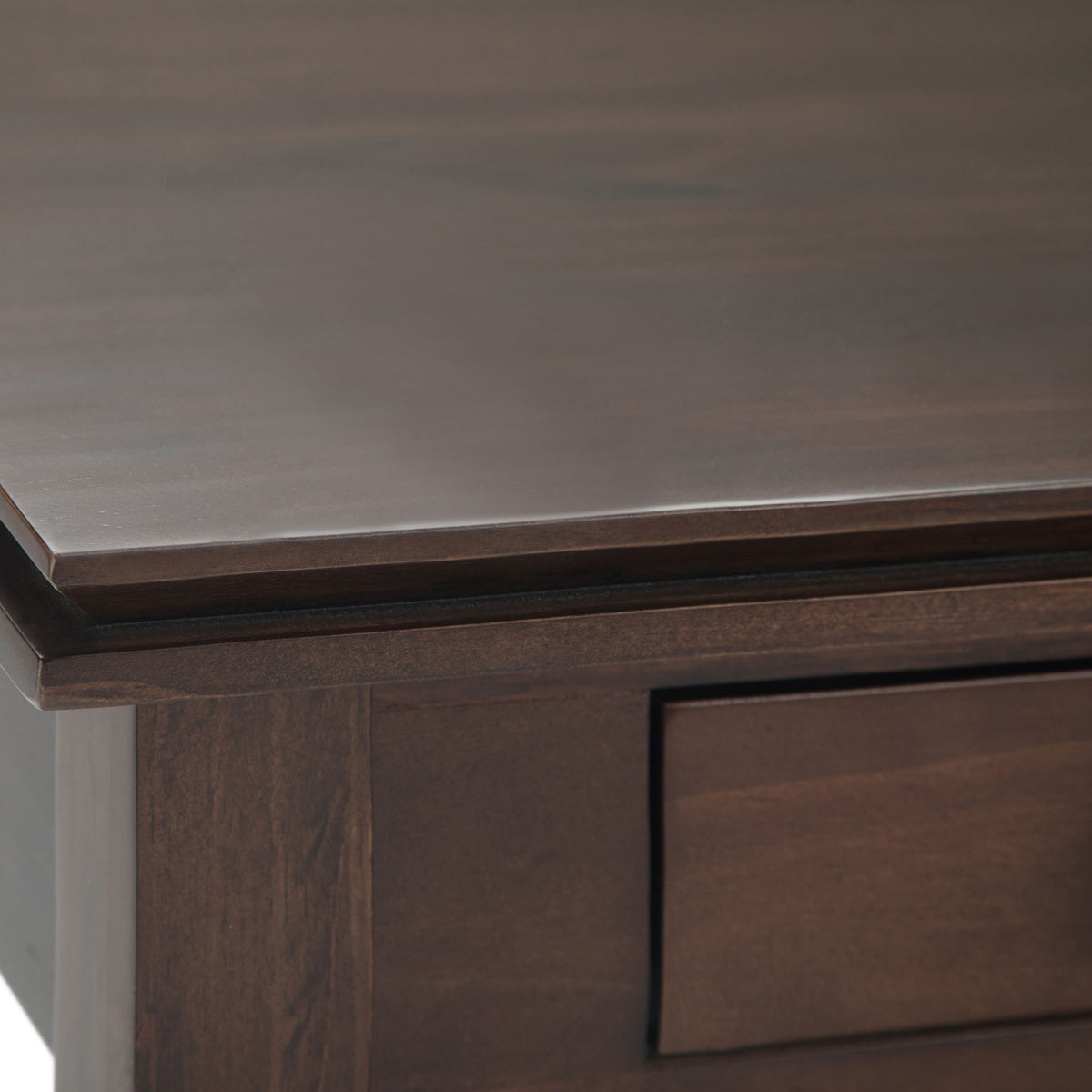 Handcrafted End Table with Functional Drawer - Black, Light Brown, or Dark Brown, photo 23 of 24