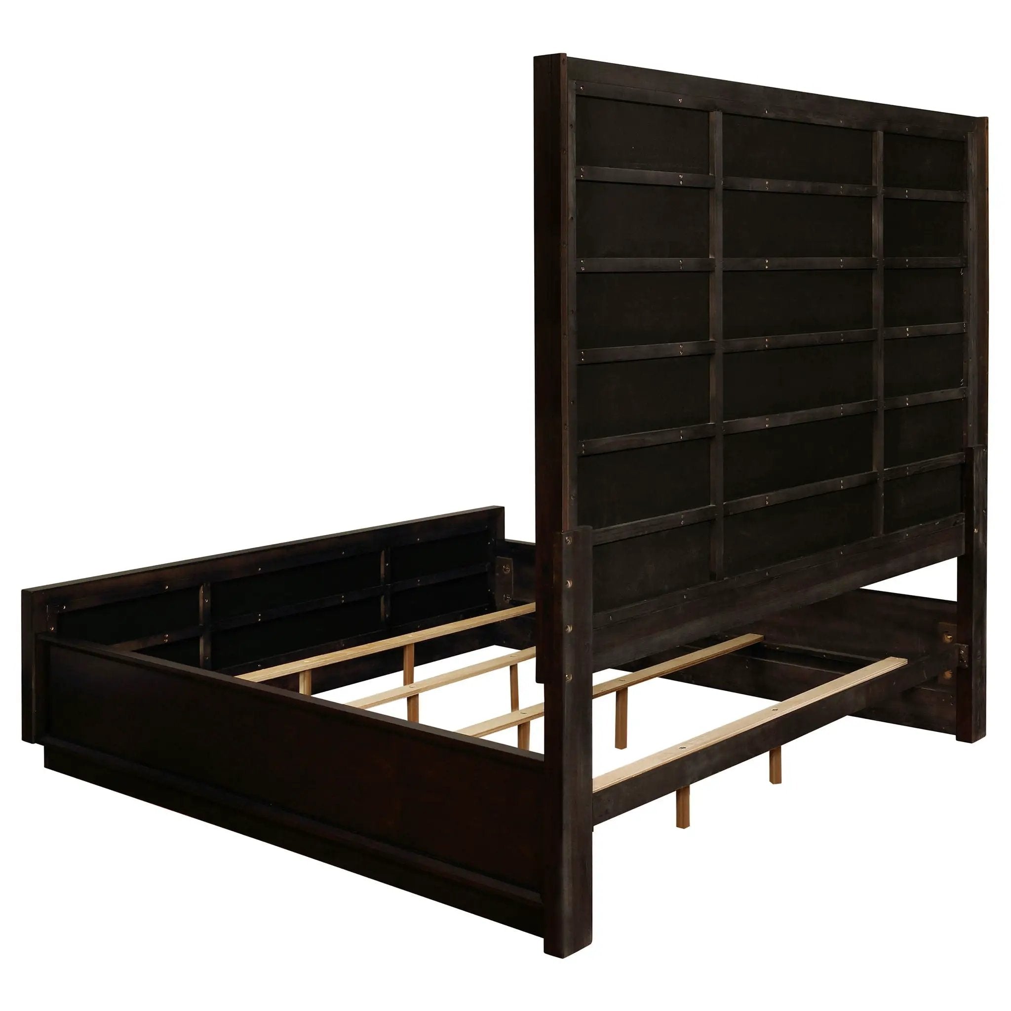 Durango 77-inch Eastern King Panel Bed Smoked Peppercorn by Unique Piece Furniture