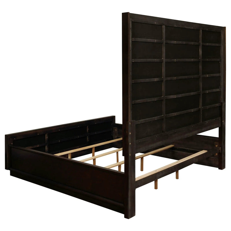 Durango 77-inch Eastern King Panel Bed Smoked Peppercorn by Unique Piece Furniture