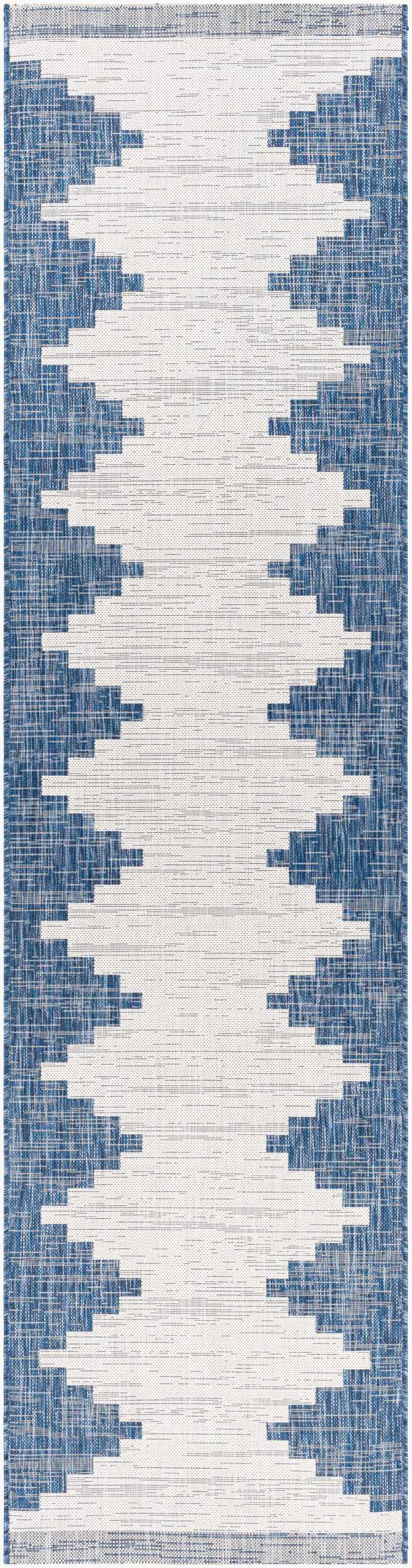 Djugun Navy Indoor & Outdoor Area Rug - Clearance by Boutique Rugs
