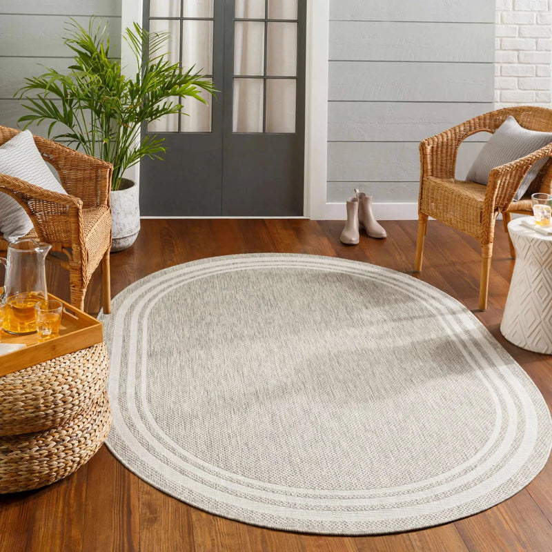 Burradoo Bordered Outdoor Area Rug by Boutique Rugs