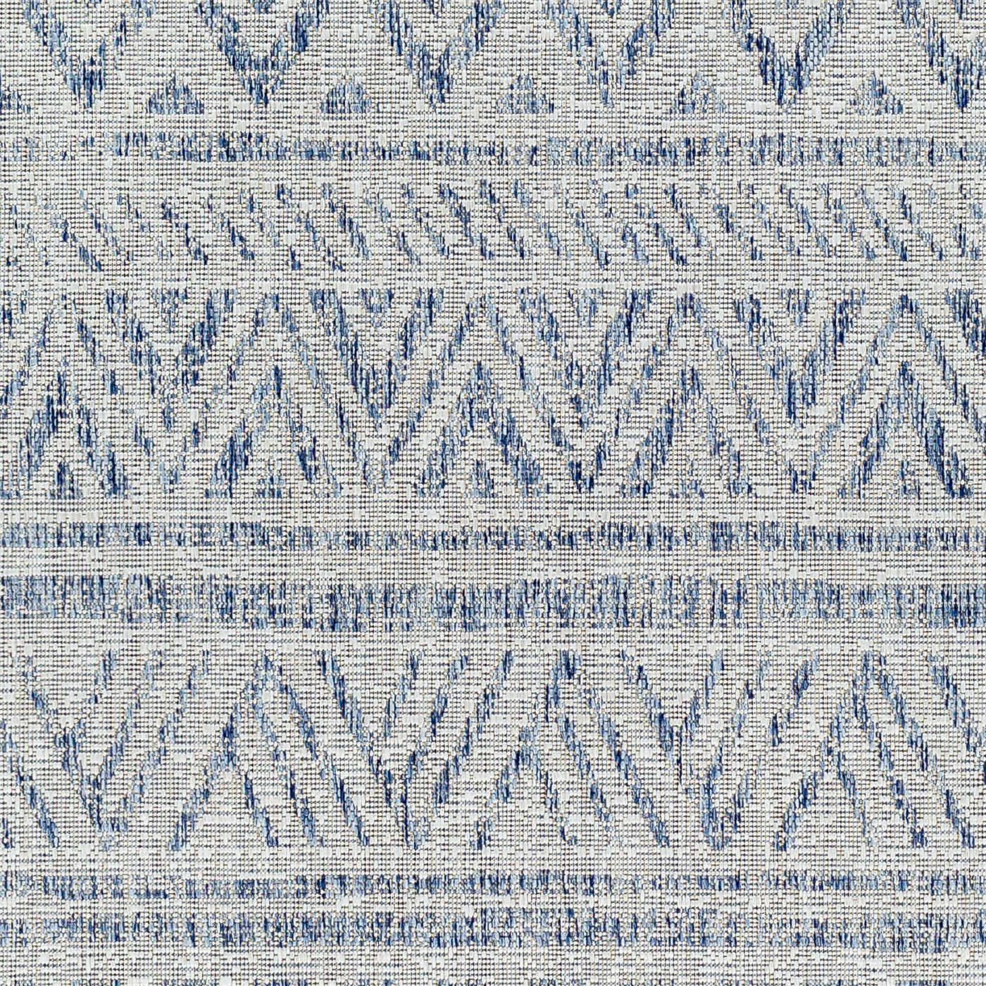 Novato Gray All Over Pattern Performance Outdoor Rug - Clearance by Boutique Rugs