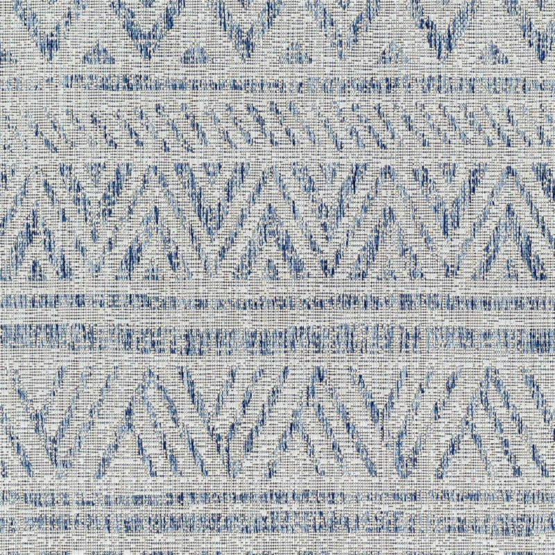 Novato Gray All Over Pattern Performance Outdoor Rug - Clearance by Boutique Rugs