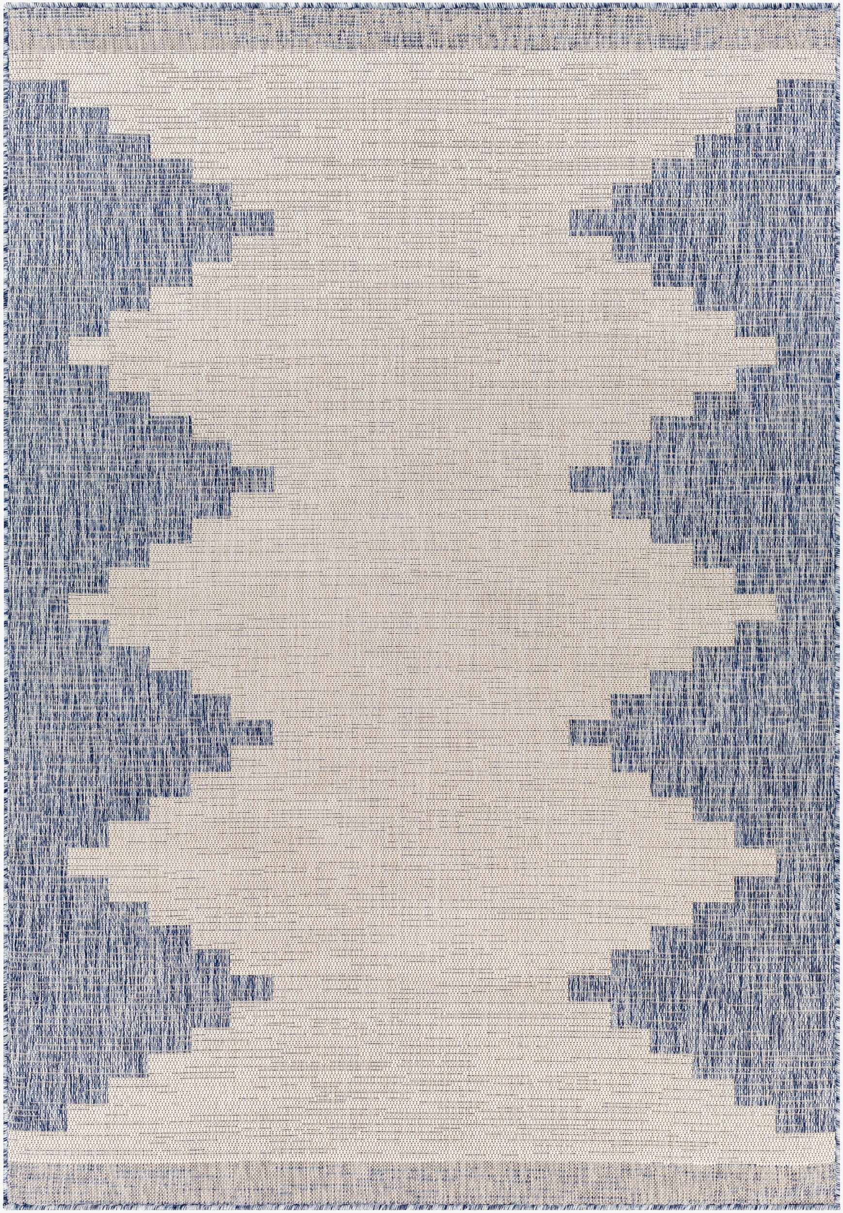 Djugun Blue Outdoor Rug - Clearance by Boutique Rugs