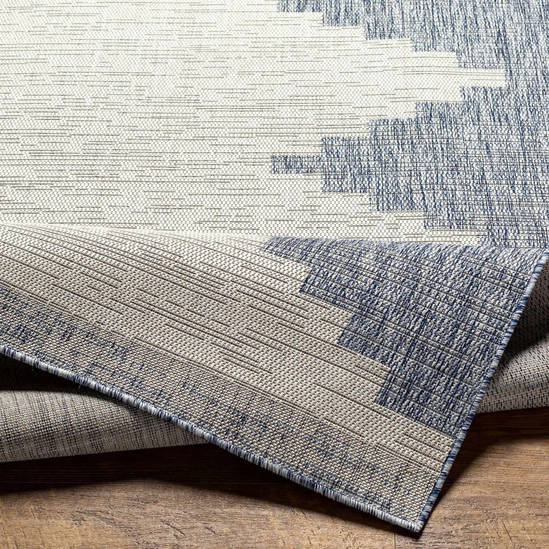 Djugun Blue Outdoor Rug - Clearance by Boutique Rugs