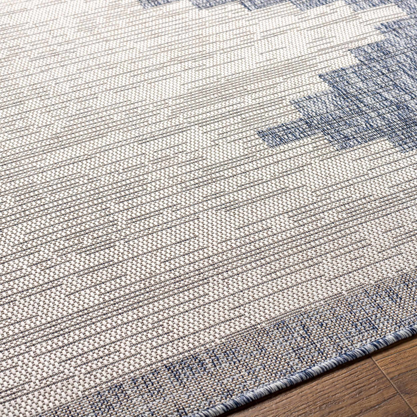 Djugun Blue Outdoor Rug - Clearance by Boutique Rugs