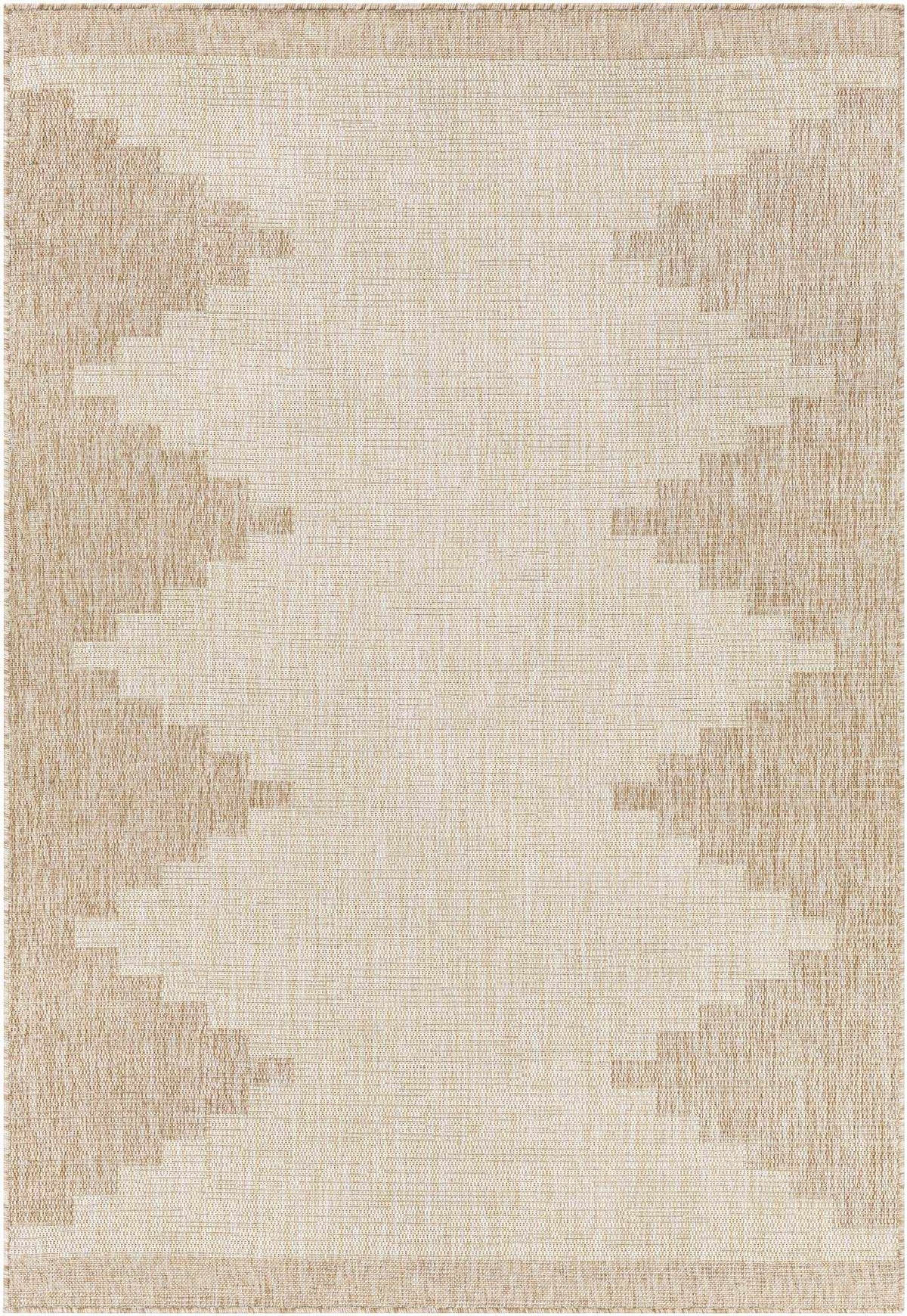 Djugun Beige Indoor & Outdoor Rug by Hauteloom