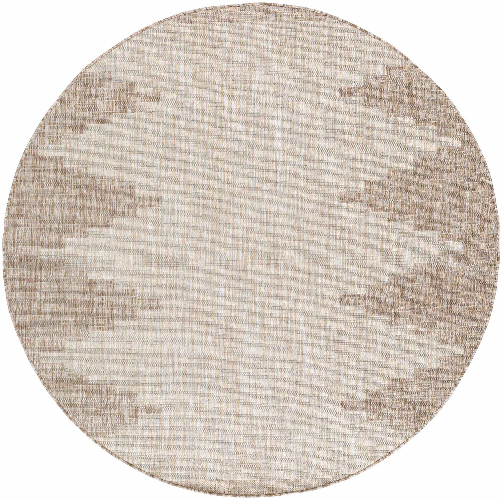 Djugun Beige Indoor & Outdoor Rug by Hauteloom