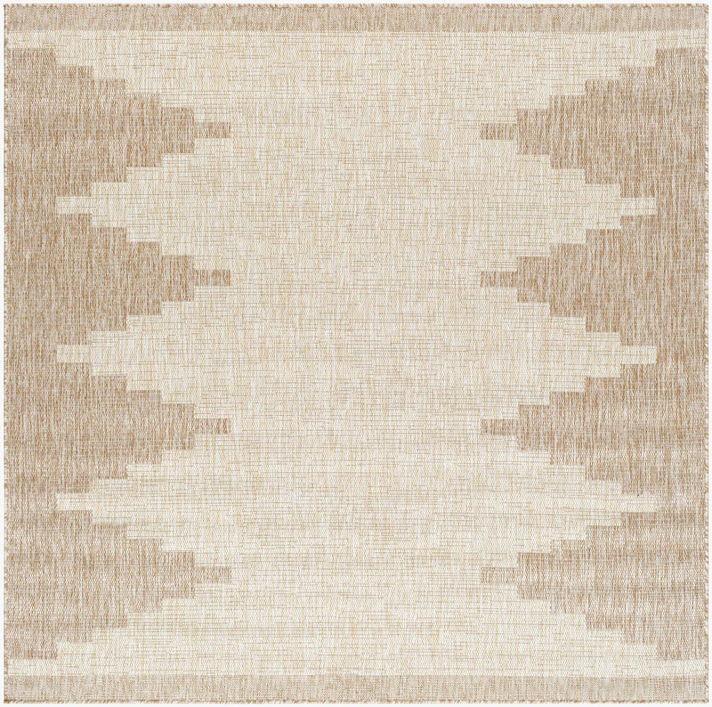 Djugun Beige Indoor & Outdoor Rug by Boutique Rugs