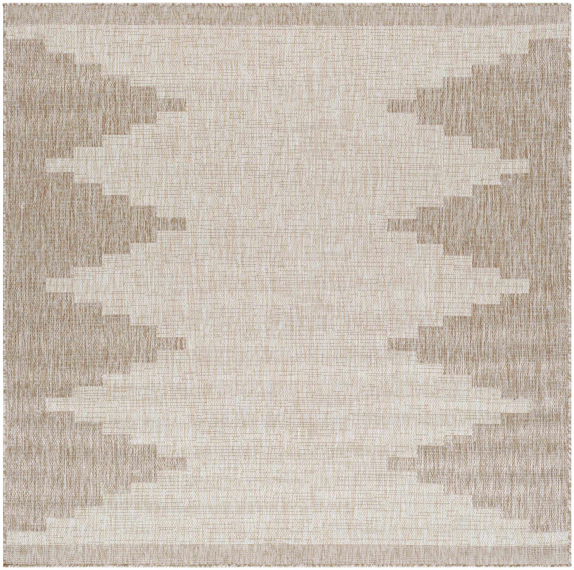 Djugun Beige Indoor & Outdoor Rug by Hauteloom