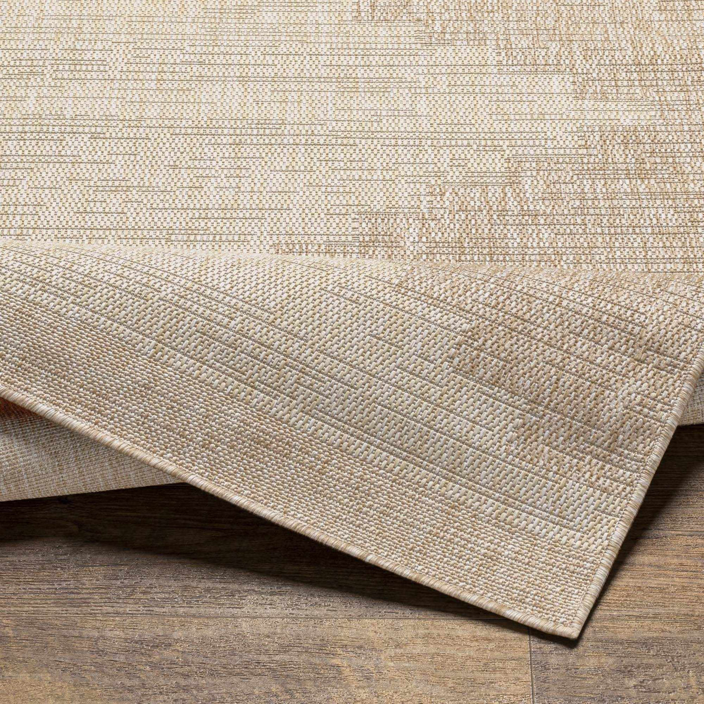 Djugun Beige Indoor & Outdoor Rug by Hauteloom