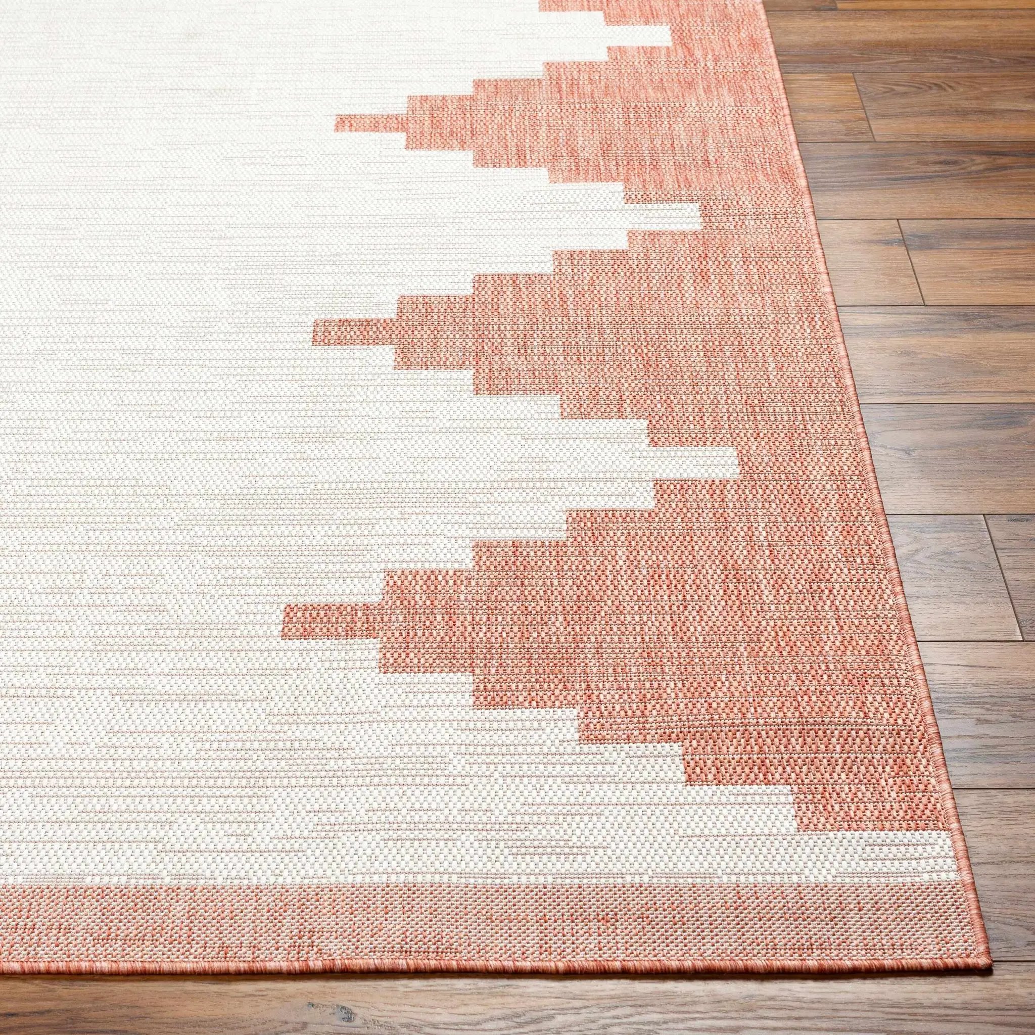 Djugun Peach Fuzz Indoor & Outdoor Area Rug by Boutique Rugs