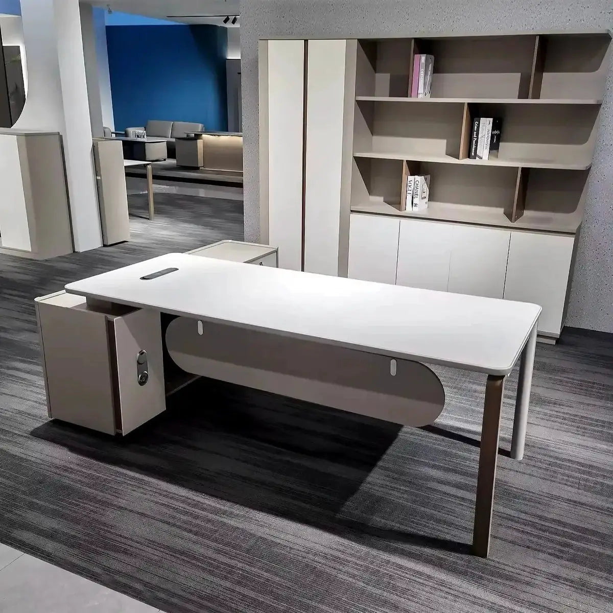 Easton · Modern L-Shaped Executive Desk by Arc Grove