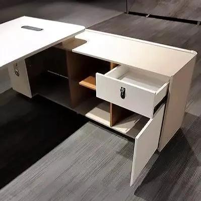 Easton · Modern L-Shaped Executive Desk by Arc Grove
