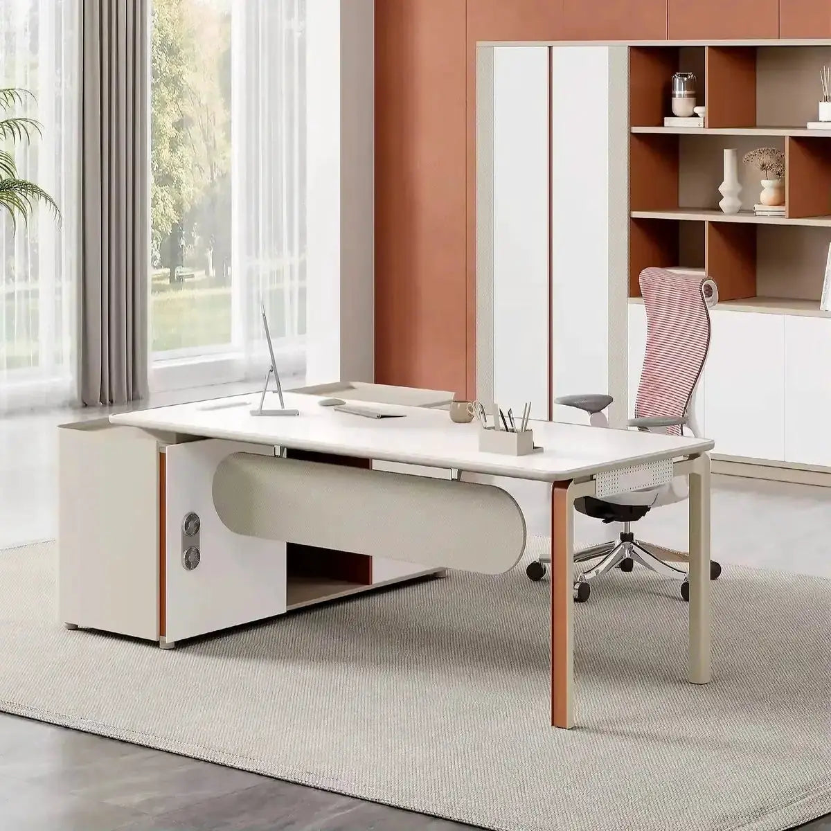 Easton · Modern L-Shaped Executive Desk by Arc Grove