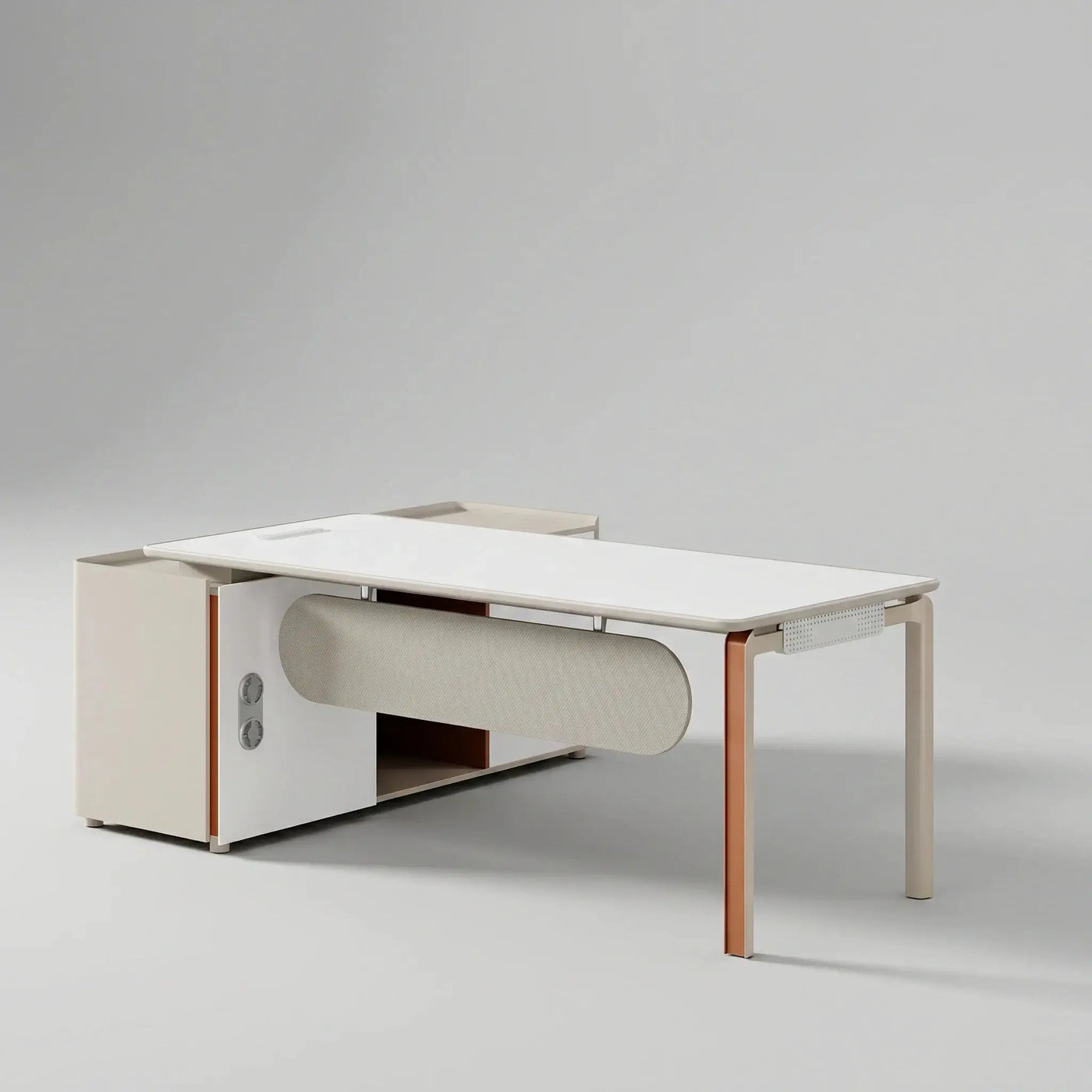 Easton · Modern L-Shaped Executive Desk by Arc Grove