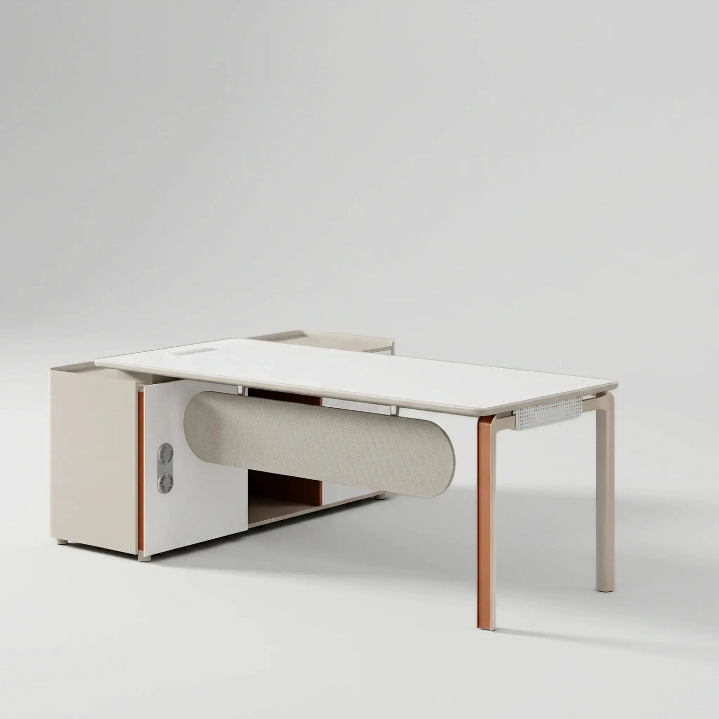 Easton · Modern L-Shaped Executive Desk by Arc Grove