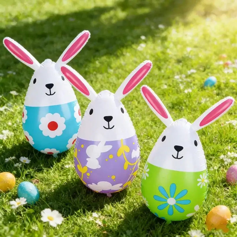 Easter Decor - Colorful Inflatable Set by House Of Avana