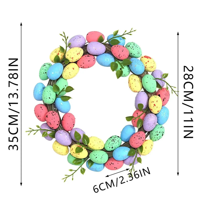Easter Garland - Creative Egg White Hanging by House Of Avana