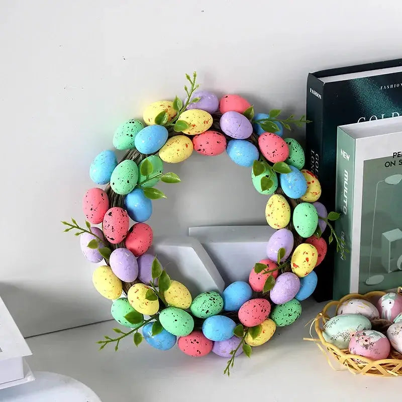 Easter Garland - Creative Egg White Hanging by House Of Avana