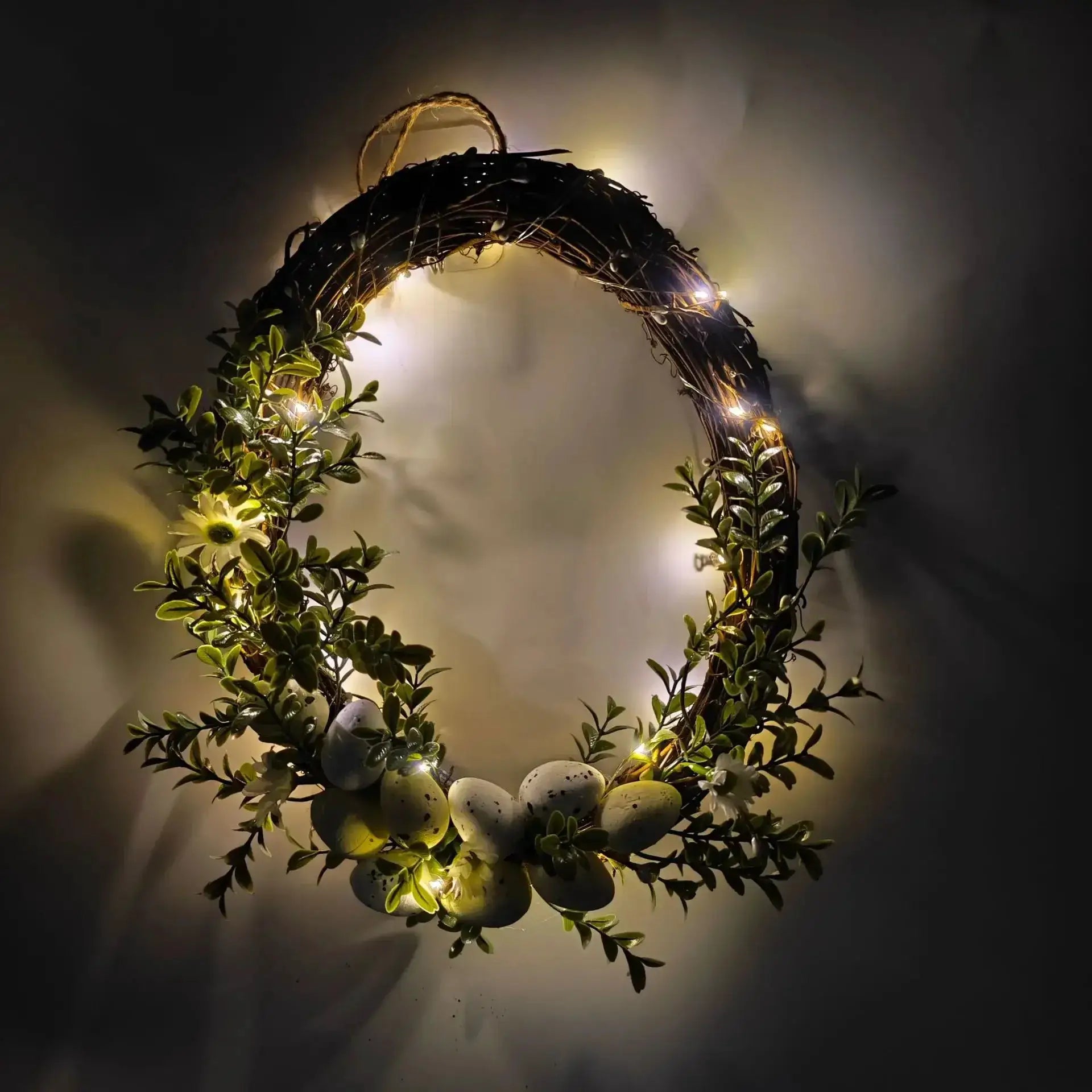 Easter Garland - Creative Egg White Hanging by House Of Avana