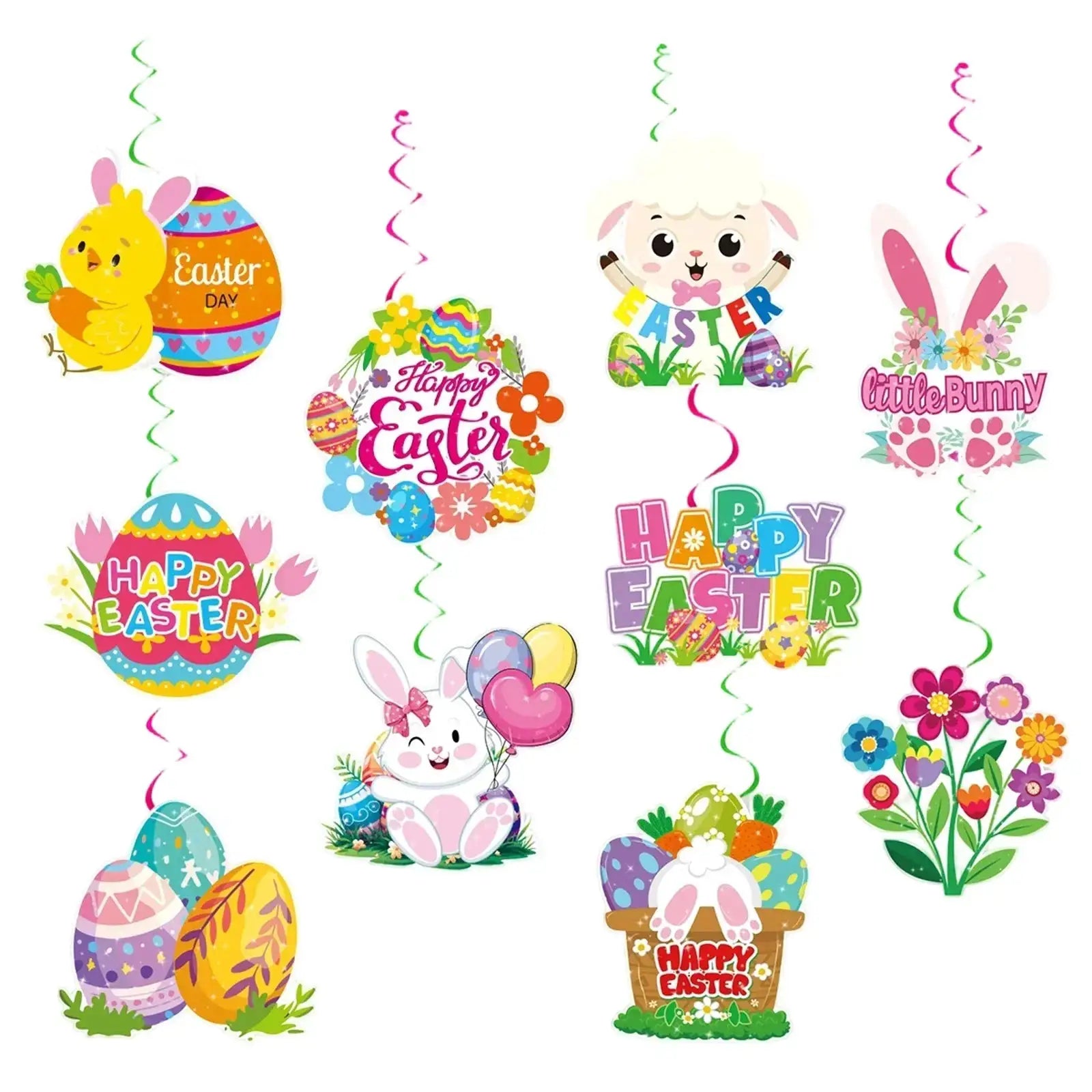 Easter Garland - Decorative Paper Egg by House Of Avana