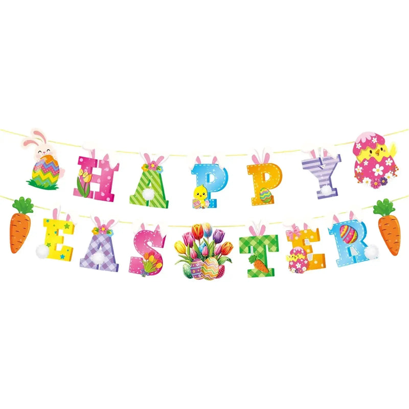 Easter Garland - Decorative Paper Egg by House Of Avana
