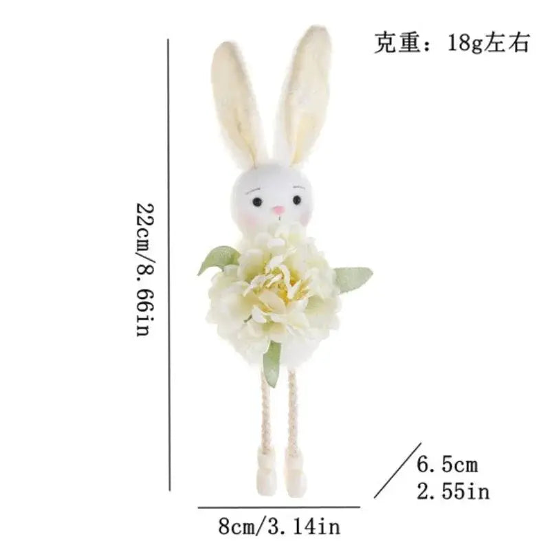 Easter Ornament - Floral Ceramic Mini by House Of Avana