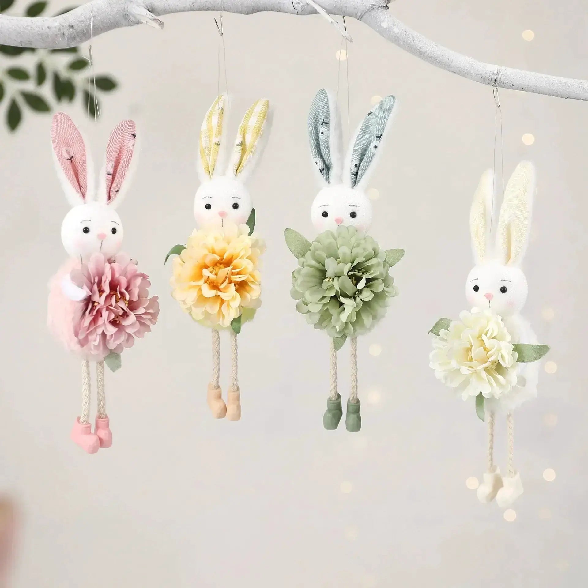 Easter Ornament - Floral Ceramic Mini by House Of Avana
