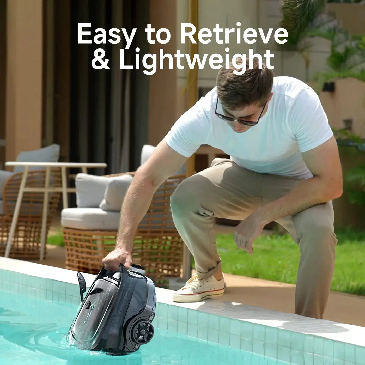 (2026 Upgrade) WYBOT A1 Cordless Robotic Pool Cleaner by WYBOT
