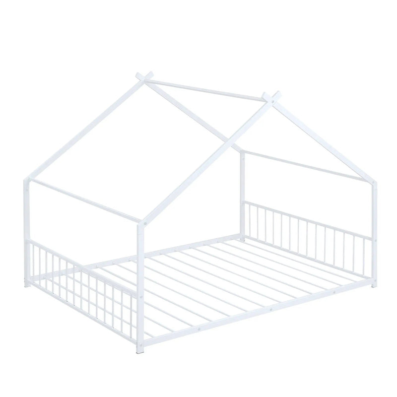 Metal House Bed by HouseOfZazla