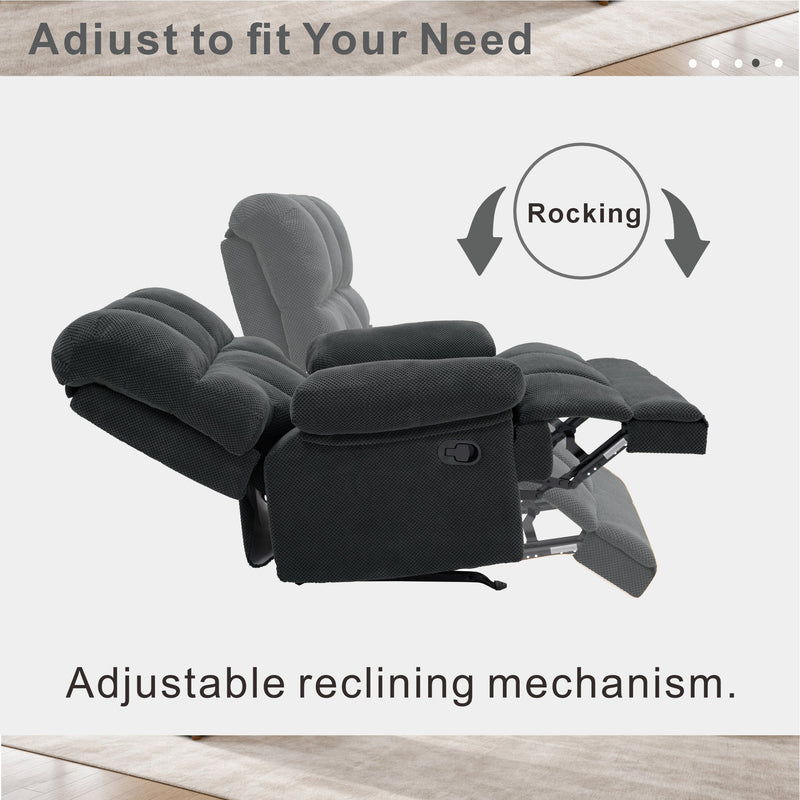 Modern Manual Rocker Recliner Chair, photo 10 of 10