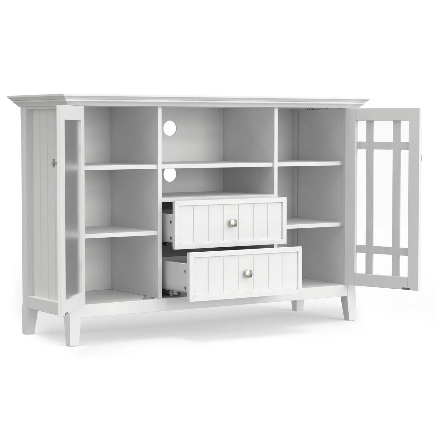 Bedford - Handcrafted Tall TV Media Stand by HouseOfZazla