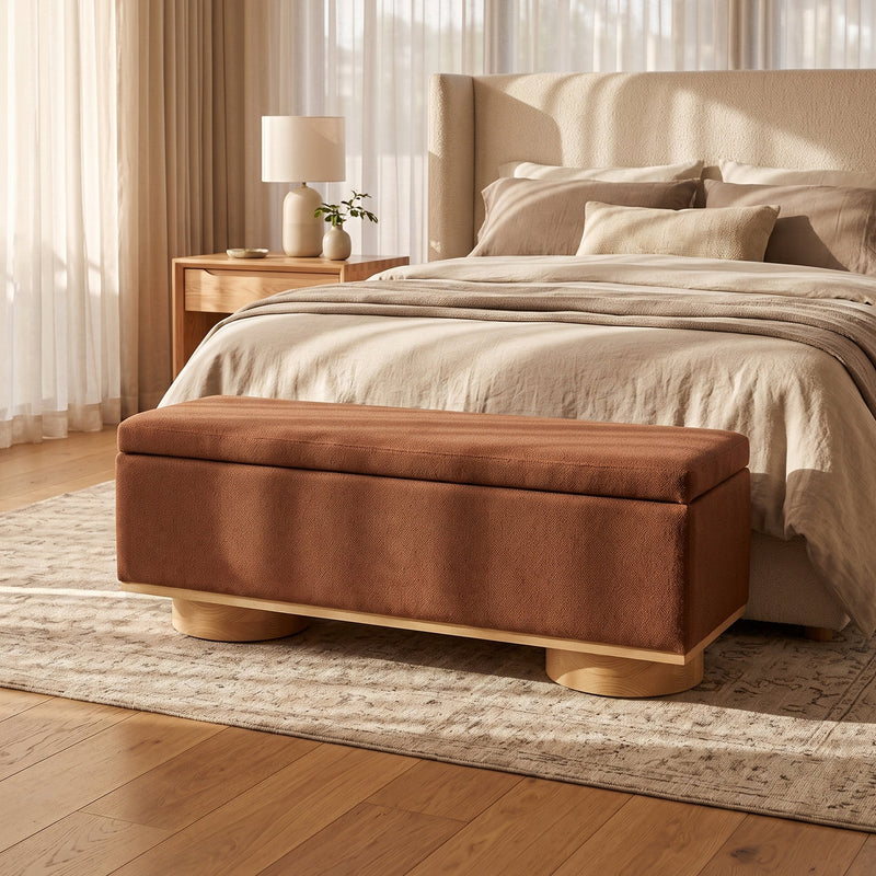 Modern 50" Storage Bench, photo 5 of 10
