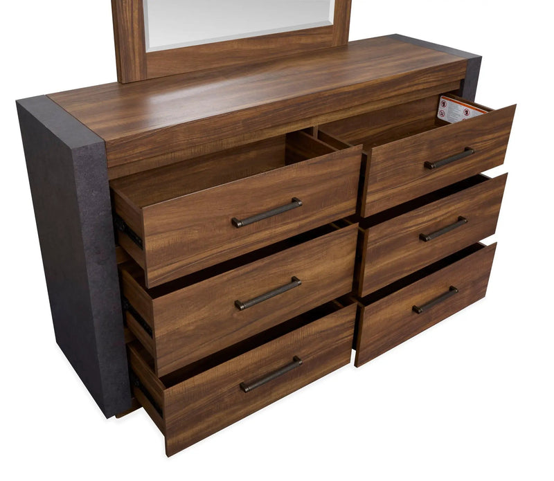 Jensen - Double Drawer Dresser by Unique Piece Furniture
