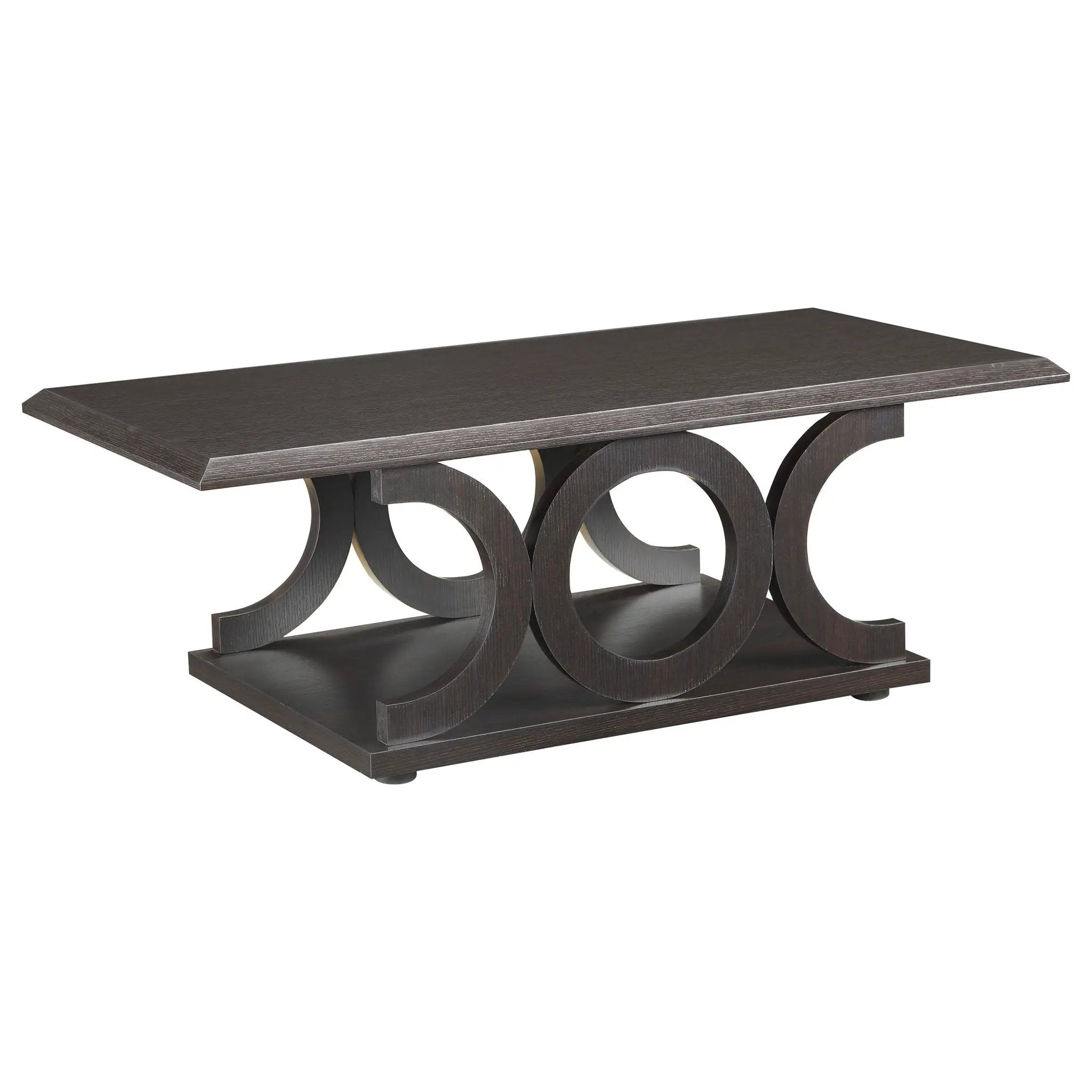 Monticello - 2 Piece Coffee And End Table Set - Cappuccino