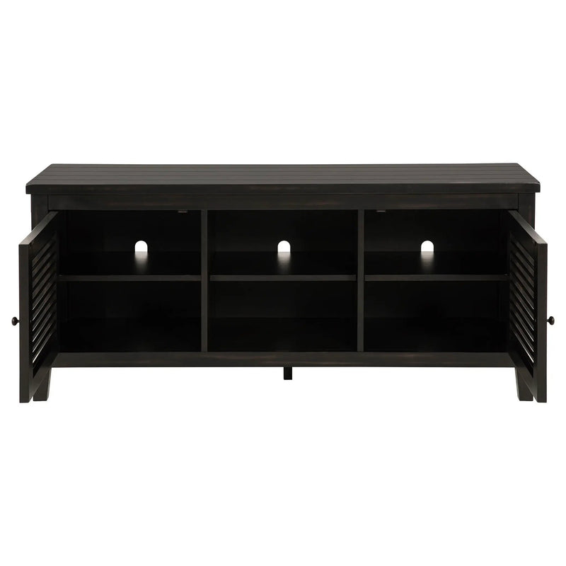 Concord 2-door 60-inch TV Stand Console Distressed Java by Unique Piece Furniture