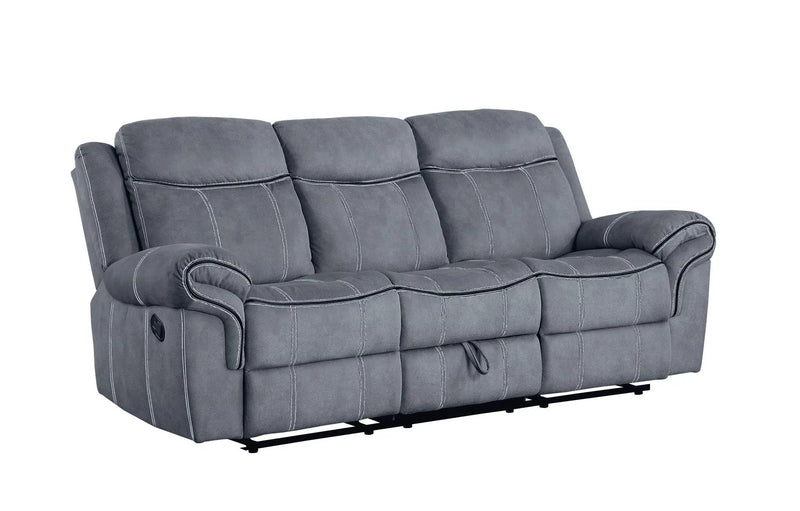 Zubaida - Two Tone 3 Piece Recliner Living Room Set by Unique Piece Furniture