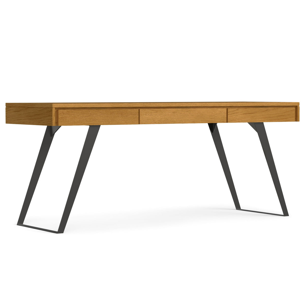 Handcrafted Acacia Writing Desk with Drawer Storage - Multiple Colors, photo 7 of 40