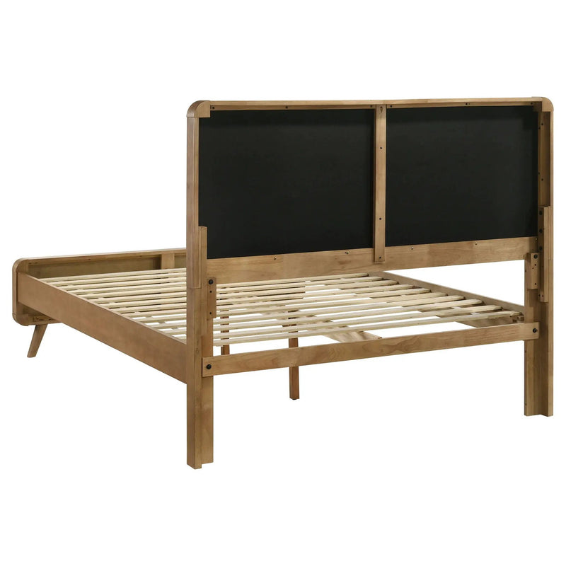 Robyn Wood California King Platform Bed Light Ash by Unique Piece Furniture
