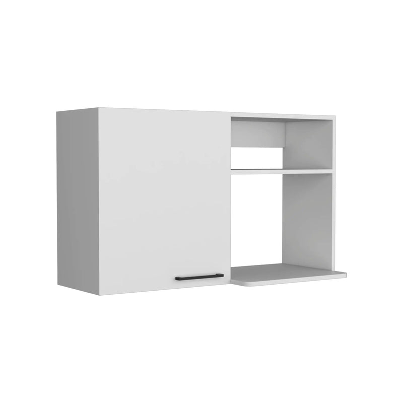 Burwood Kitchen Wall Cabinet with 2 Doors and Shelves - White by HouseOfZazla