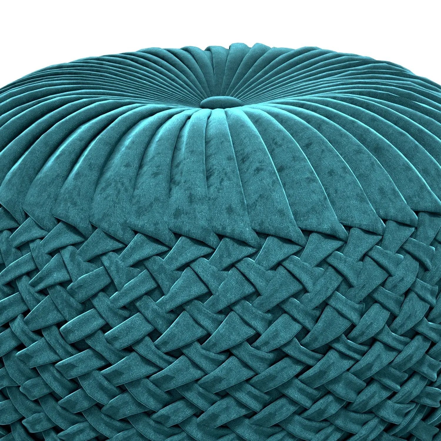 Grafton - Handcrafted Round Pouf by Unique Piece Furniture